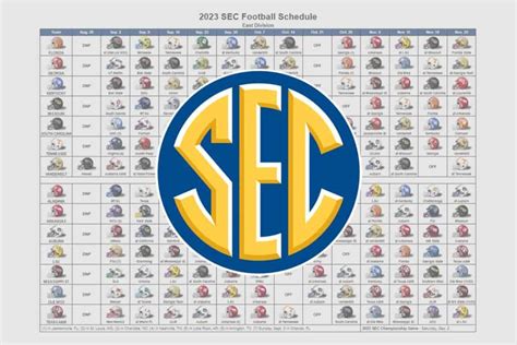 2024 sec football schedule